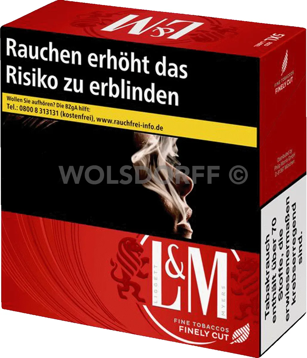 L&M Red Label 5XL Packung schräg
