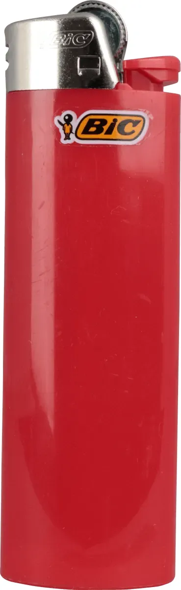 Feuerzeuge von BIC Jahr 2026 Maxi frontal Ansicht Rot
