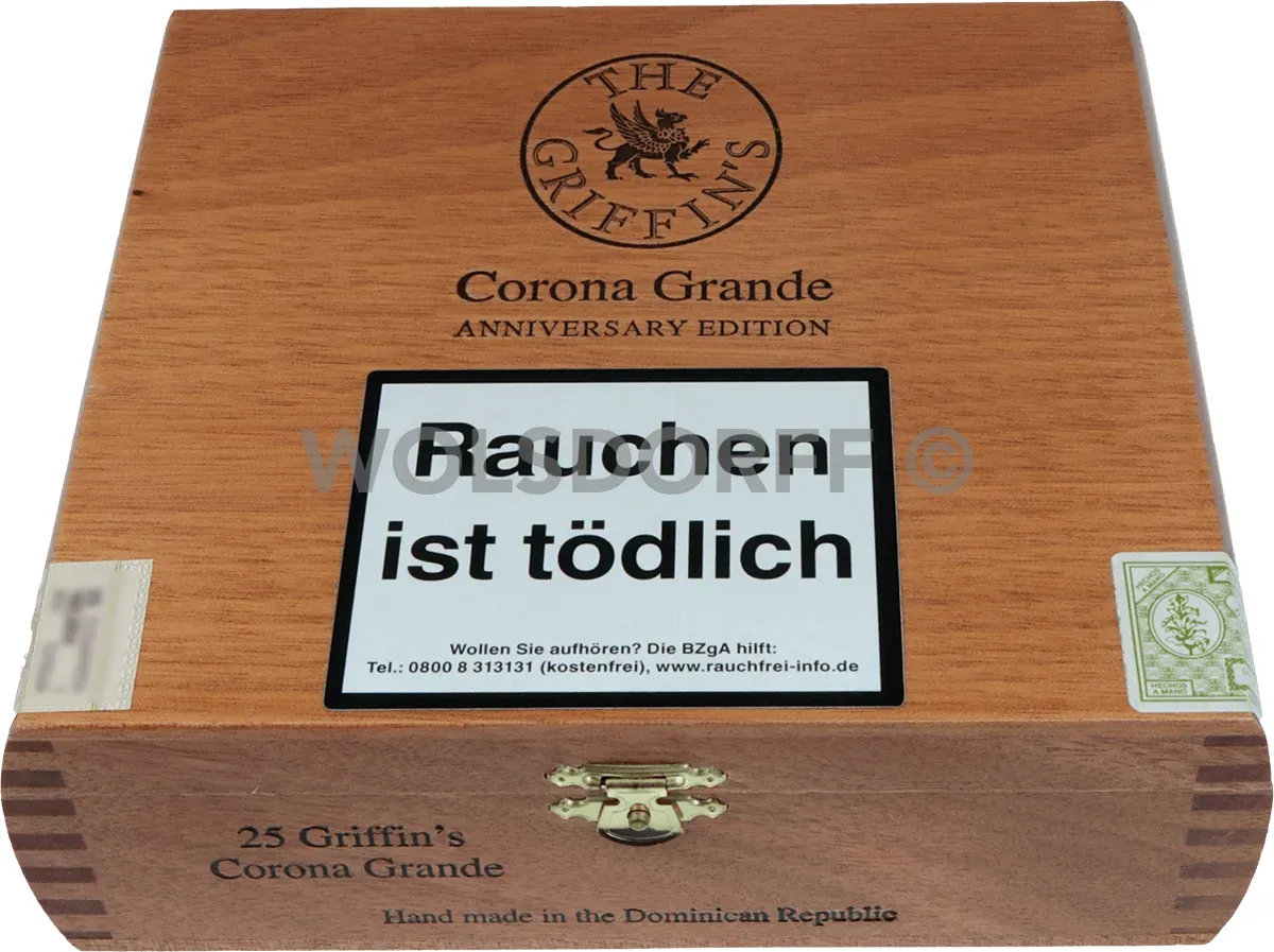 Griffins Wolsdorff Corona Grande Kiste oben