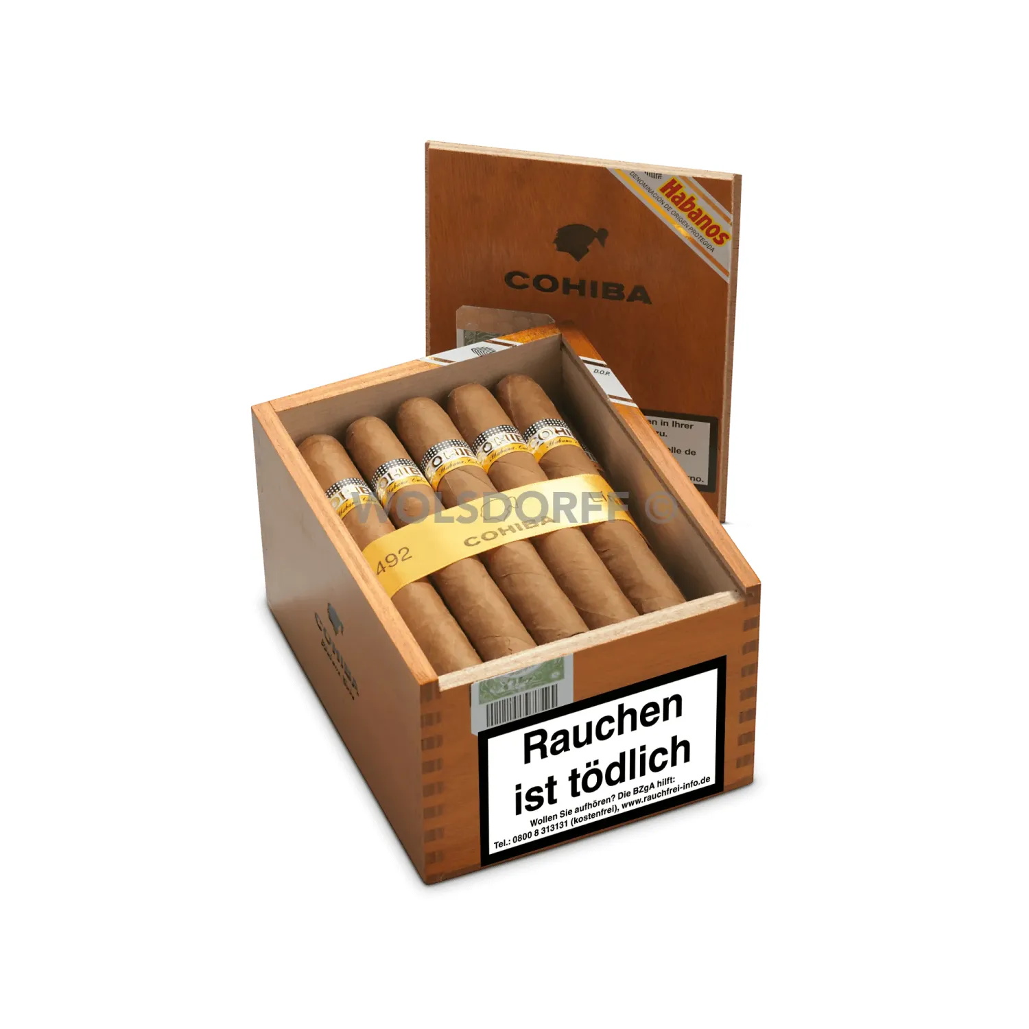 Cohiba Siglo IV Kiste offen