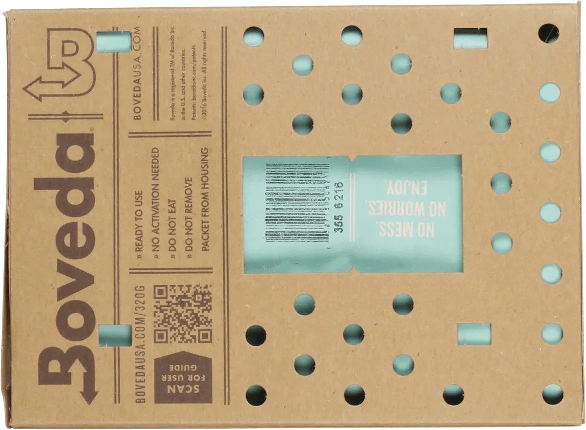 Boveda 320g Rückseite