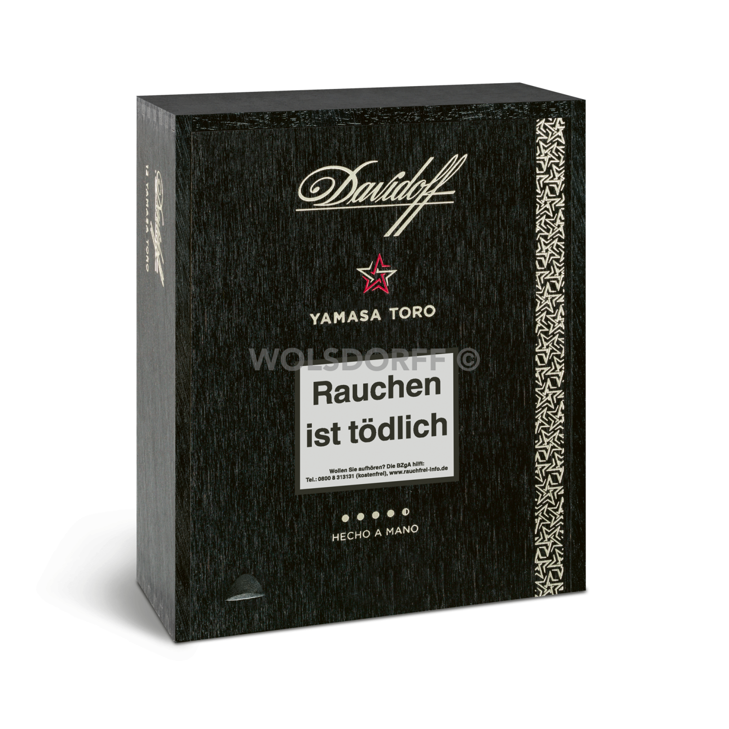 Davidoff Yamasá Toro - Kiste seitlich geschlossen