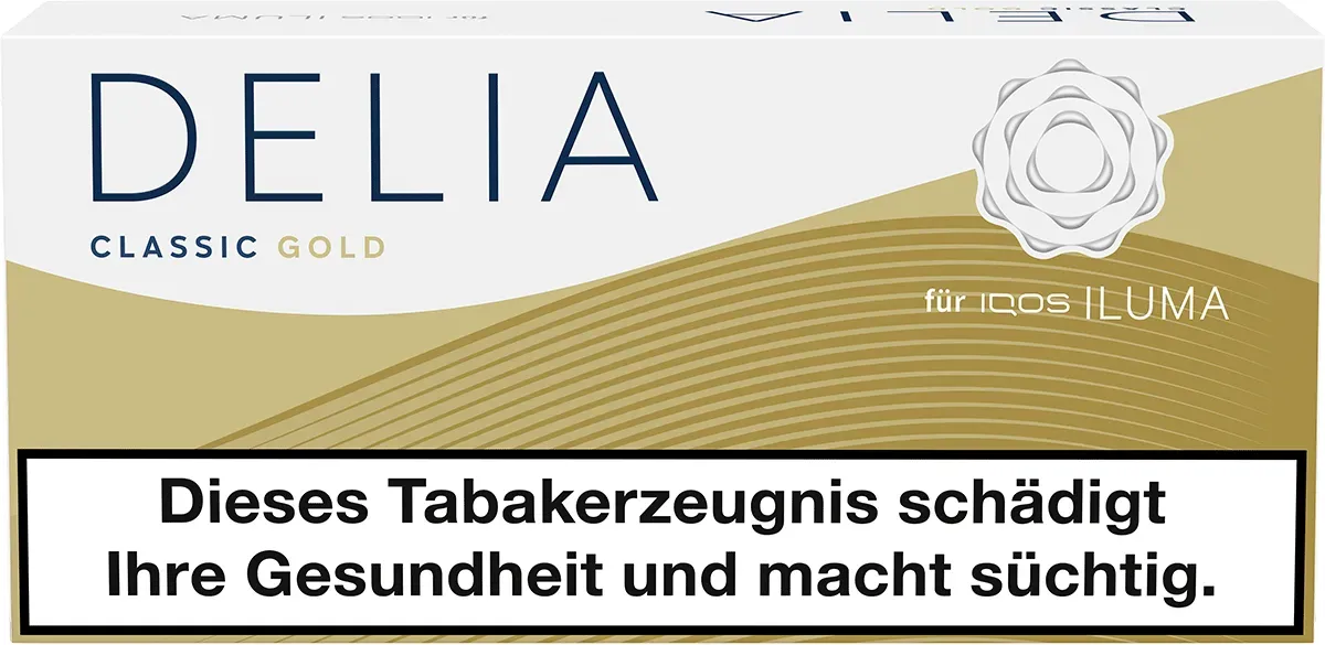IQOS Delia Gold Bundle Vorderseite
