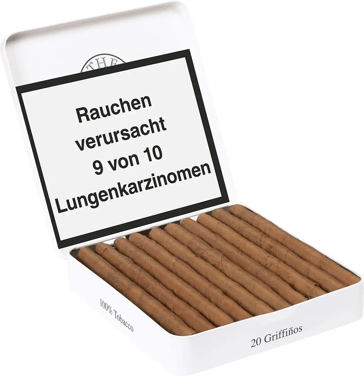 Griffinos Schachtel offen