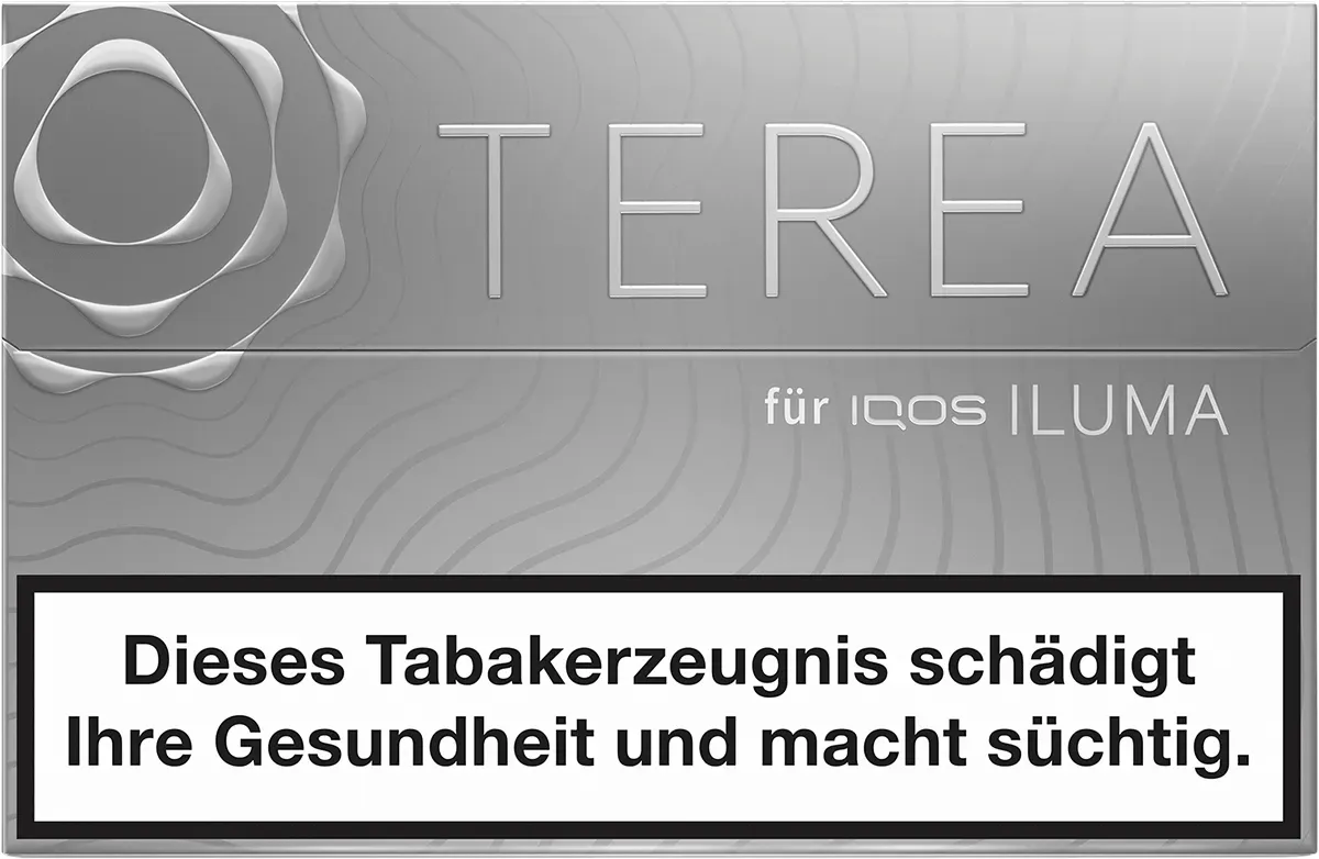 IQOS TEREA Silver Packung von vorne