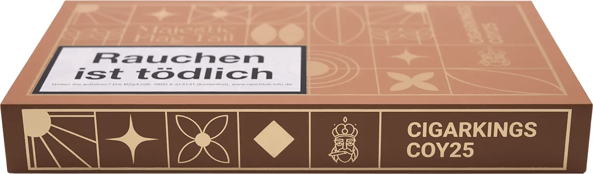 Cigarking COY 25 Kiste geschlossen liegend