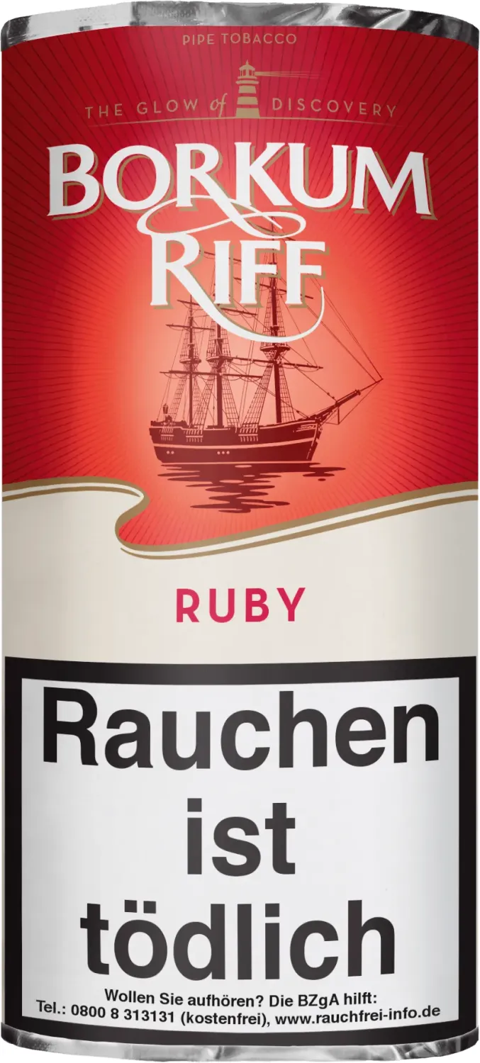 Borkum Riff Ruby Pouch 50g vorderansicht
