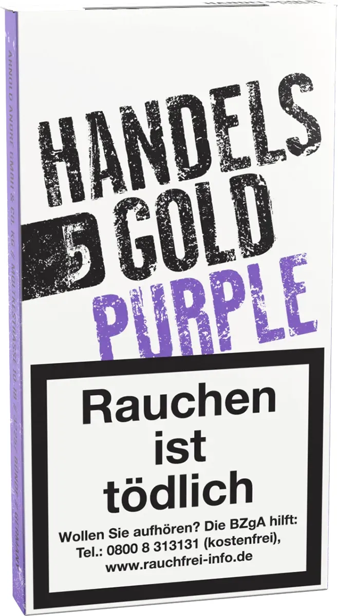 Handelsgold Purple Schachtel Seite