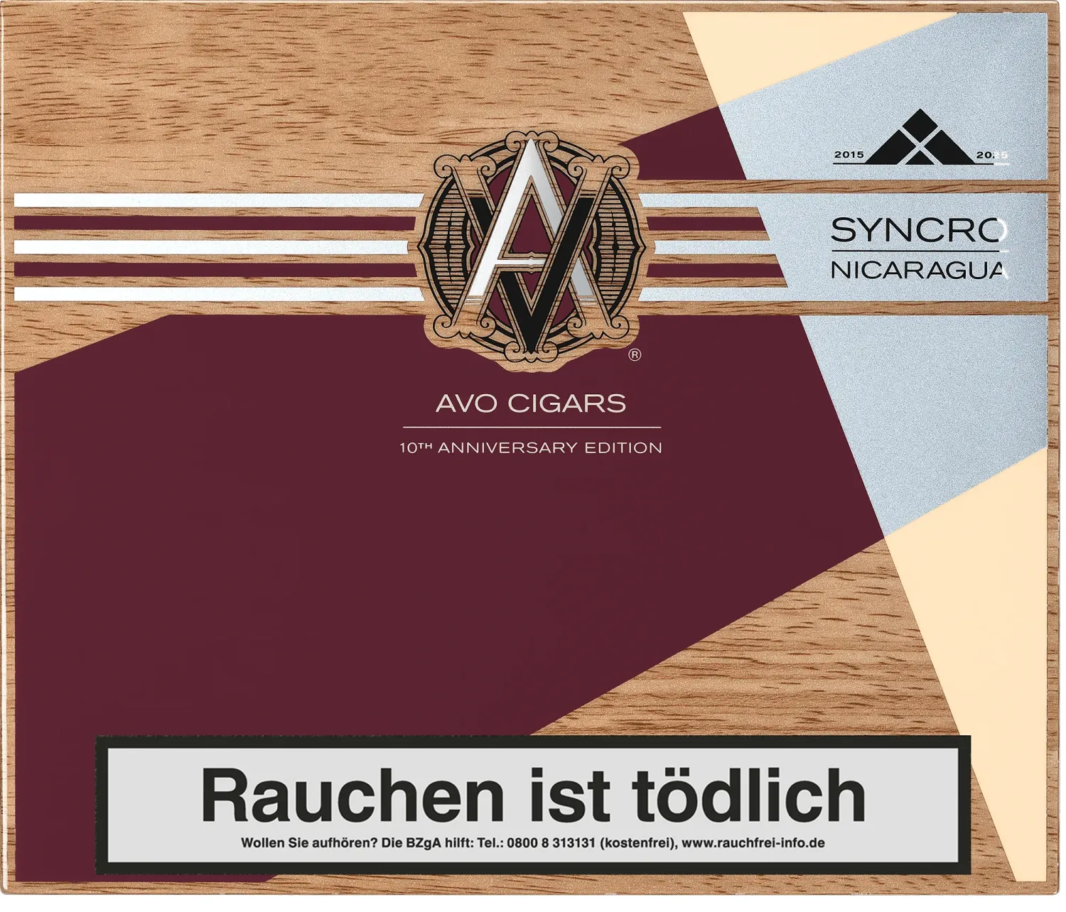 Avo 10th Aniversario Synchro Kiste stehend