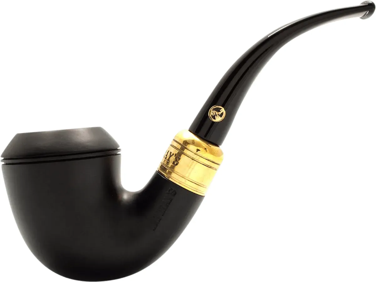 Rattray's Pfeife Majesty Black 15 von der Seite