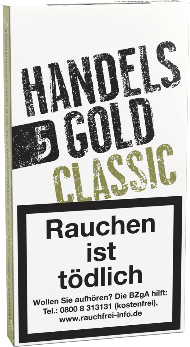 Handelsgold Classic - Pappetui seitlich geschlossen