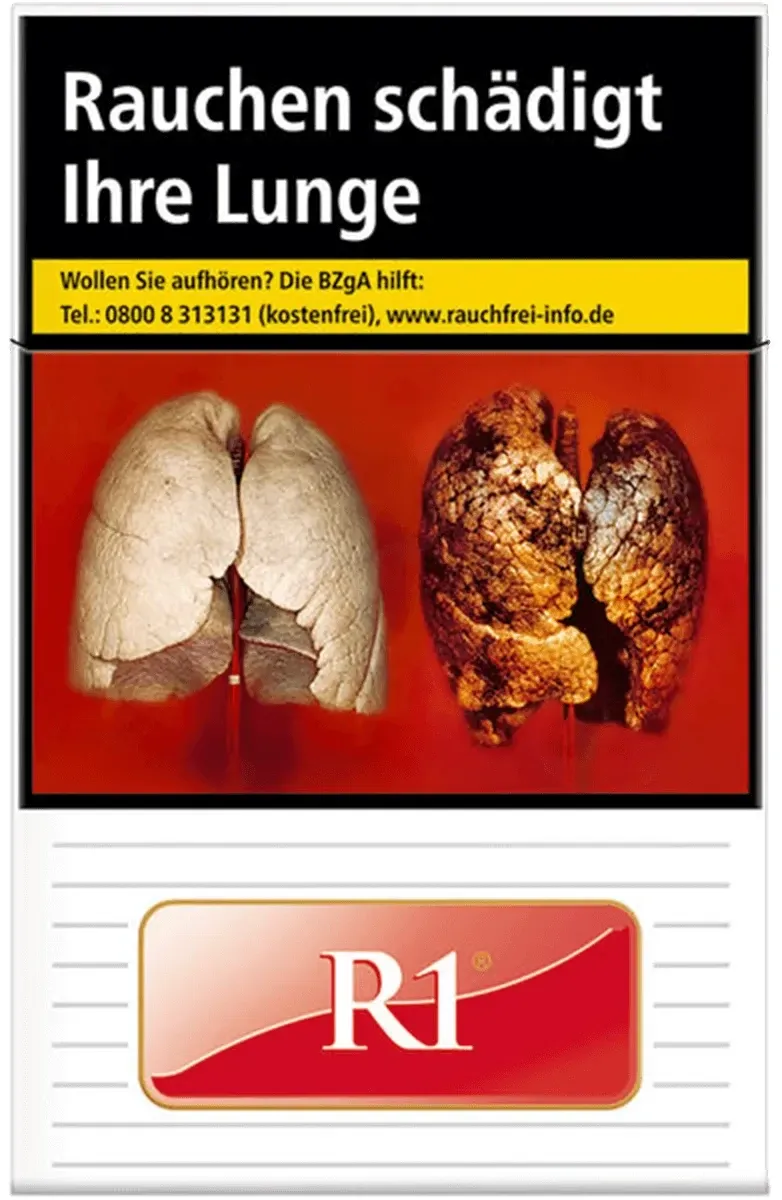 R1 Red by Davidoff OP Packung