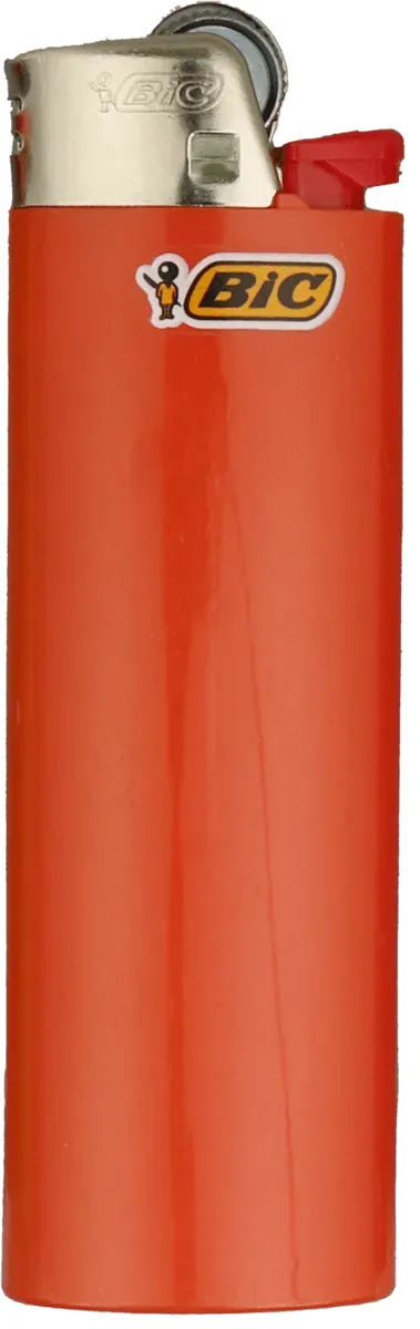 Feuerzeuge von BIC Jahr 2026 Maxi frontal Ansicht Orange
