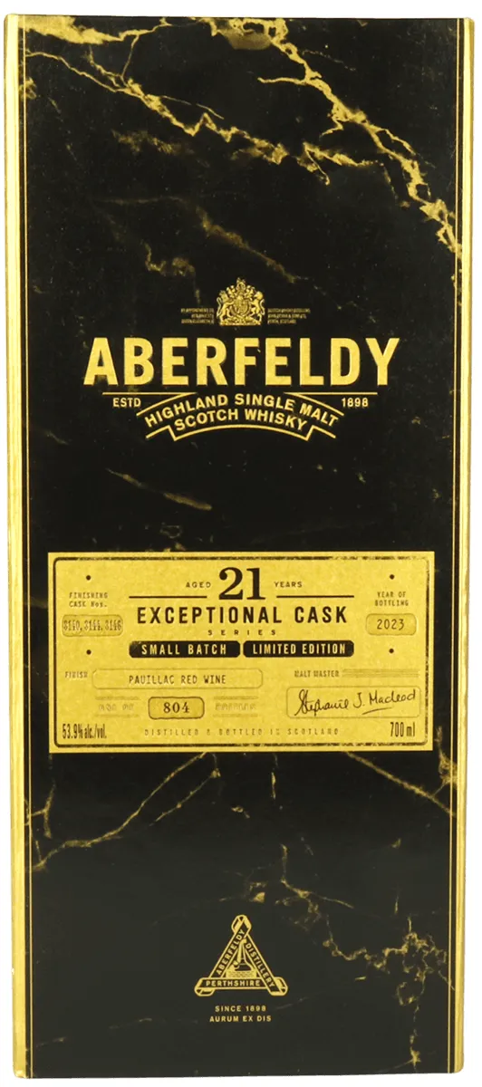 Aberfeldy Flasche Karton stehend