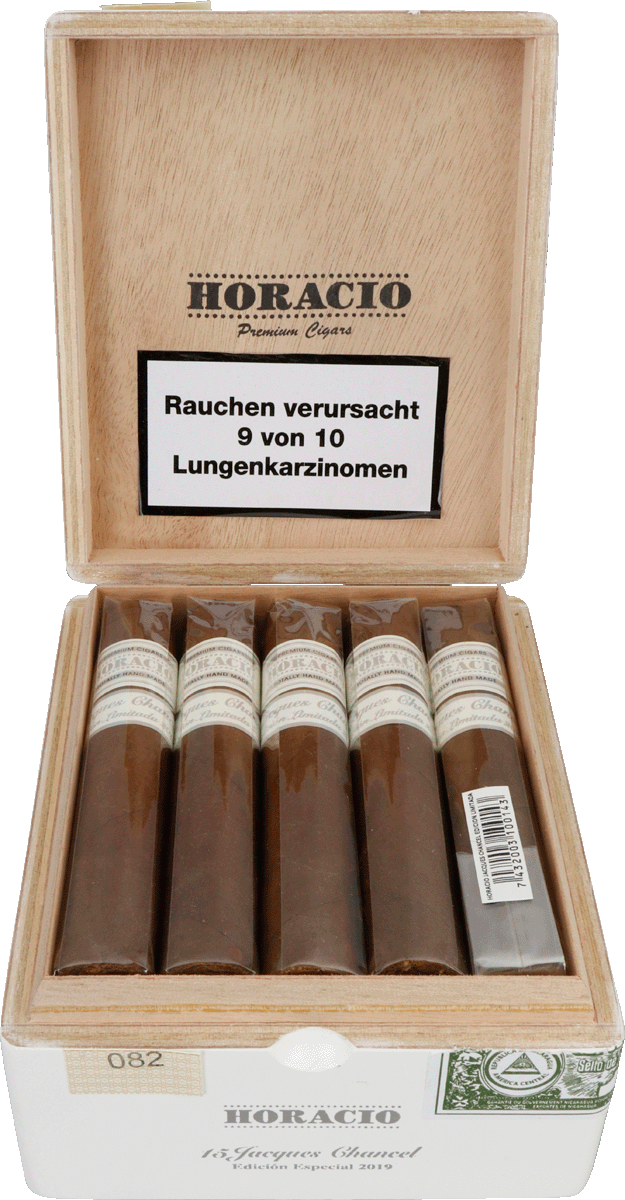 Horacio Jacques Chancel - Kiste vorne geöffnet
