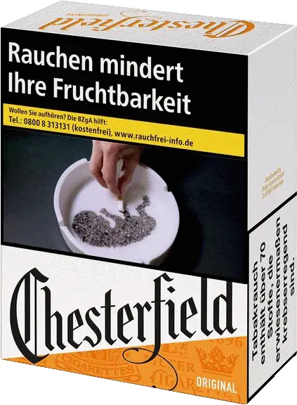 Chesterfield Original 2XL Packung schräg von vorne