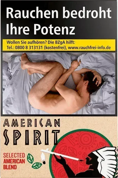 American Spirit Red BP L Packung von vorne