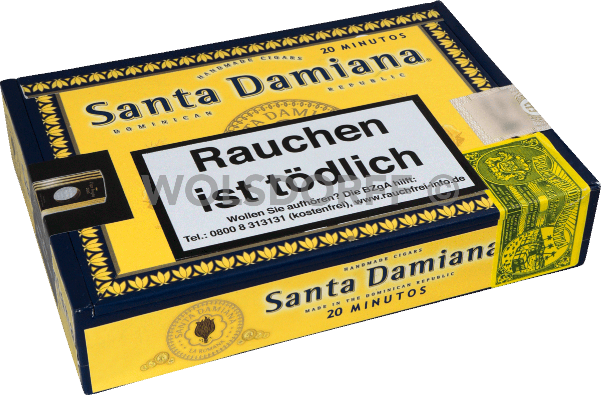 Santa Damiana Classic - Kiste seitlich geschlossen