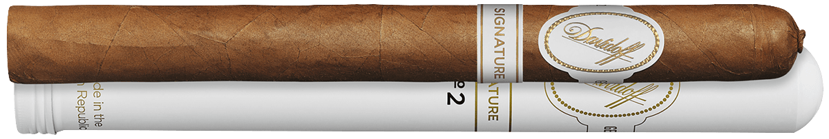 Davidoff Signature No. 2 Tubos - Zigarre mit Alutube