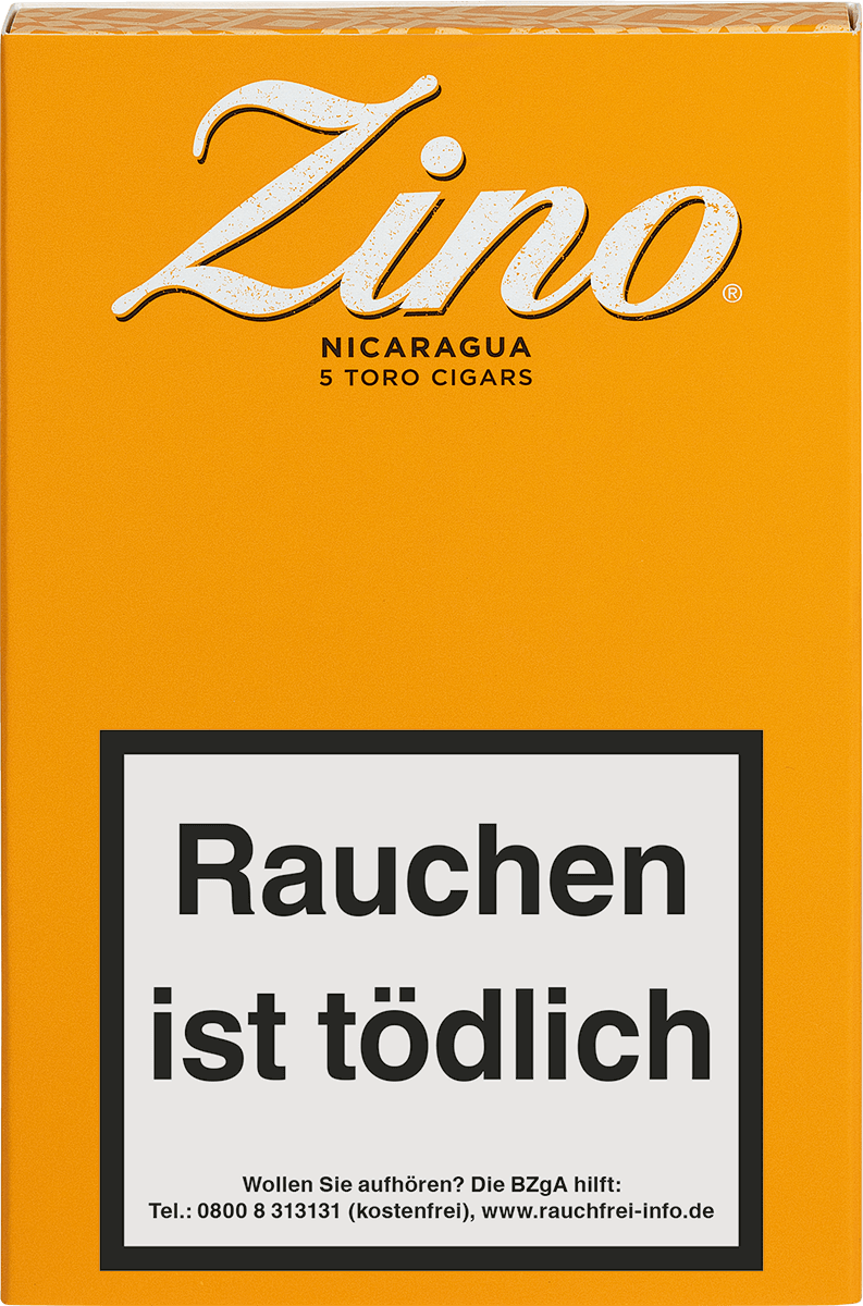 Zino Nicaragua Toro - Pappetui vorne geschlossen