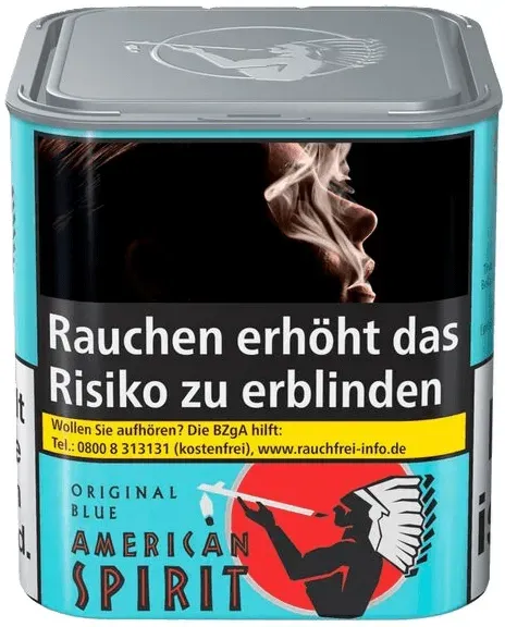 American Spirit Dose Vorderseite