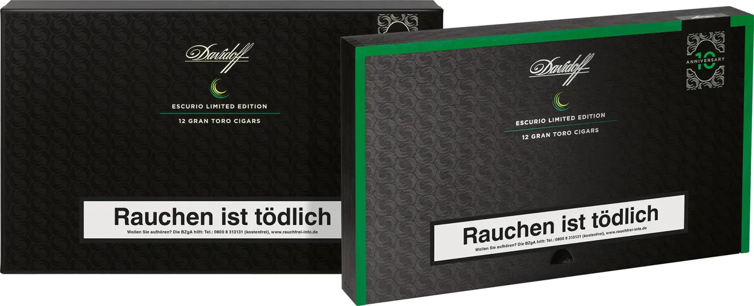 Davidoff Escurio Limited Edition Kiste mit Umkarton