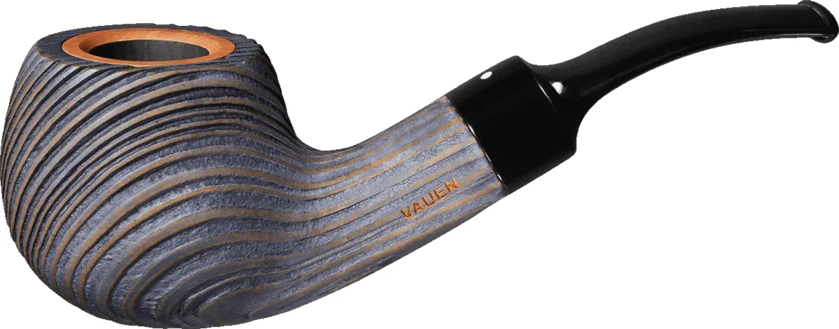 Vauen Pfeife Patina PT 237 blau seitlich