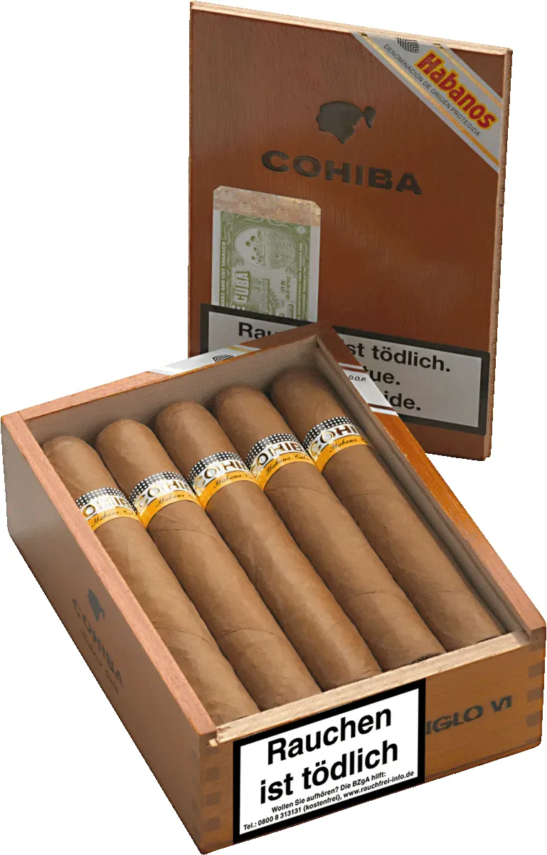 Cohiba Siglo VI Kiste offen