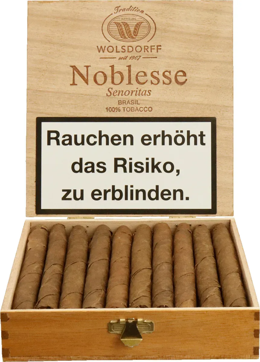 Noblesse Senorita Brasil Kiste offen Vorderseite