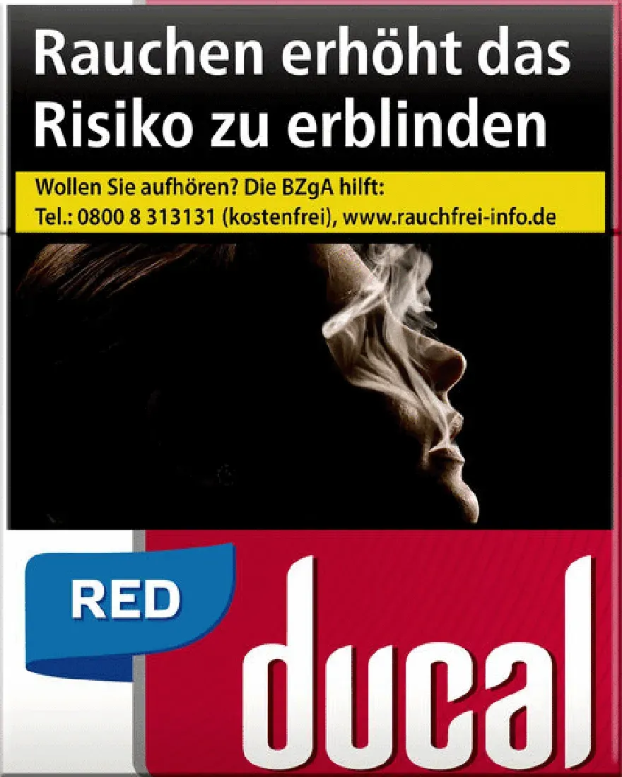Ducal Red XL Packung von vorne