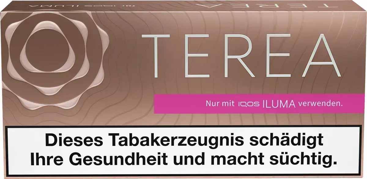 IQOS Terea Teak Gebinde Vorderseite