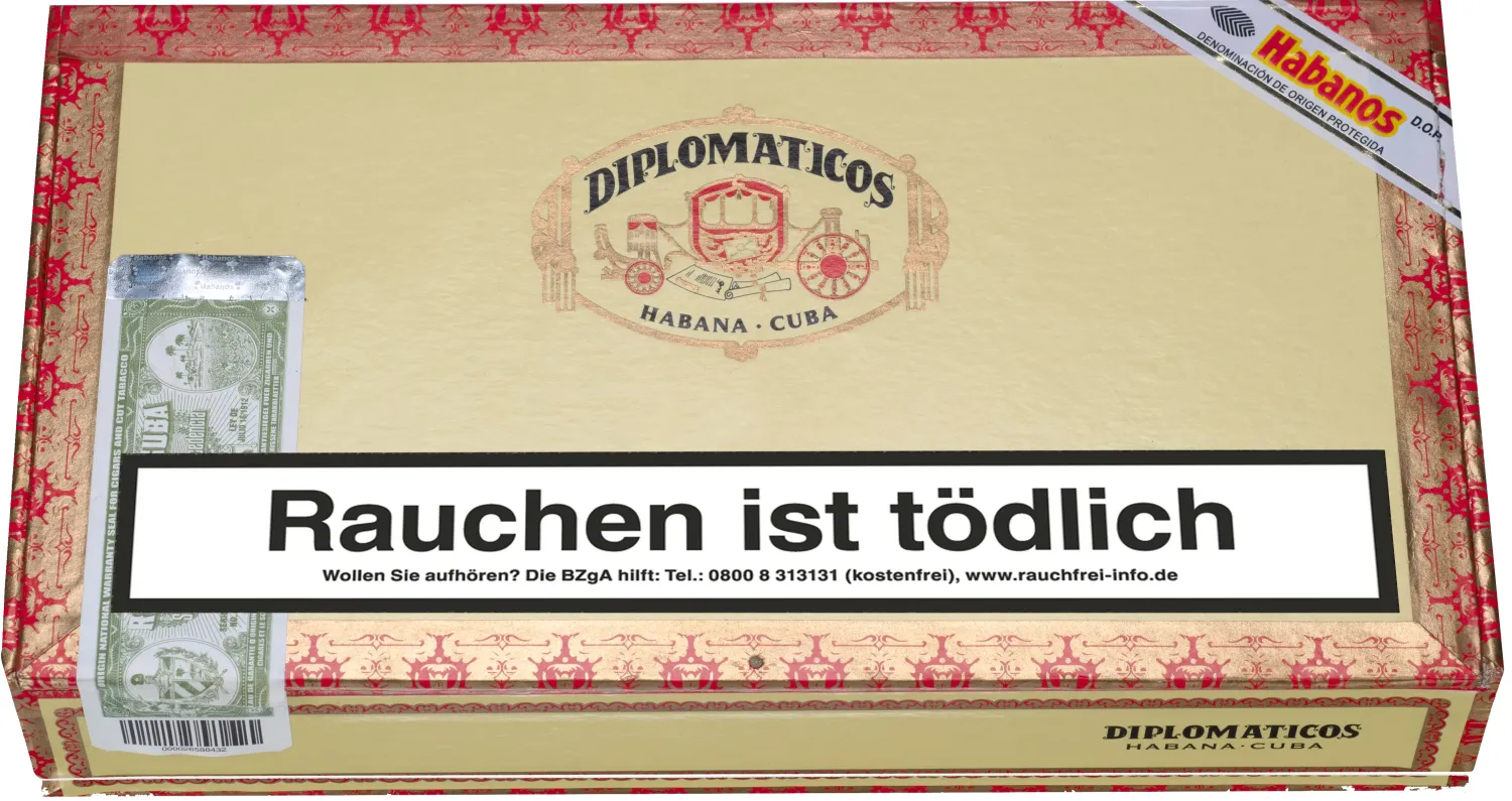 Diplomaticos Cancilleres Kiste liegend