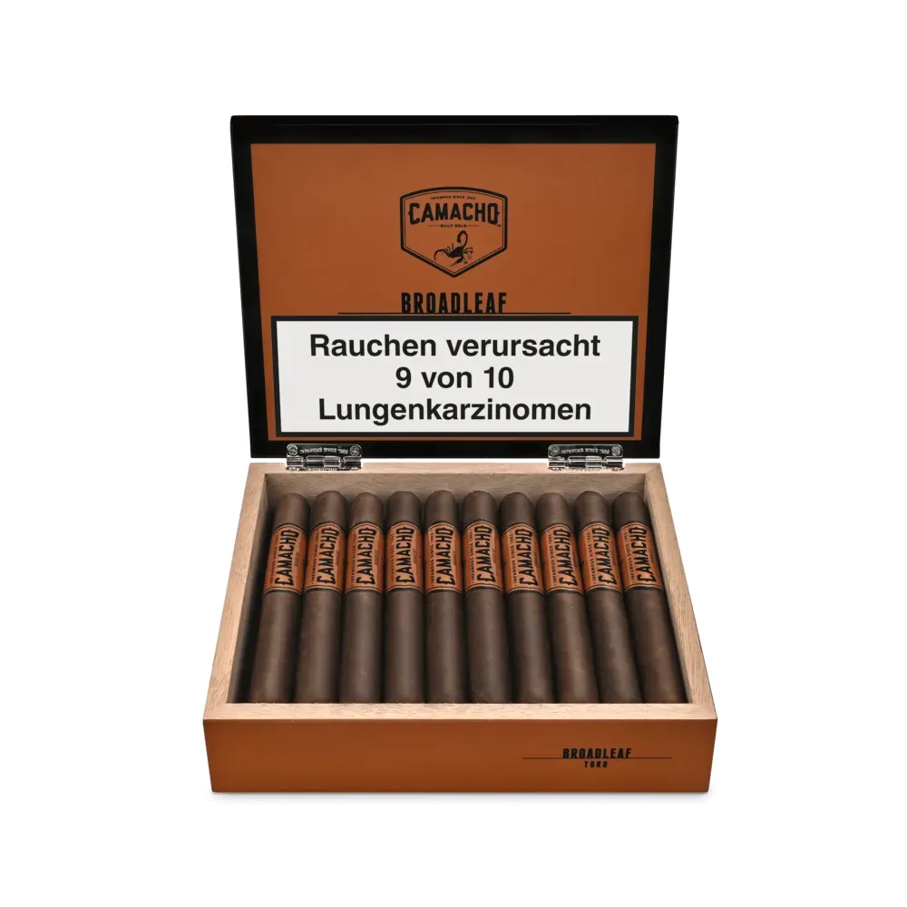 Camachon Broadleaf Toro Kiste  offen