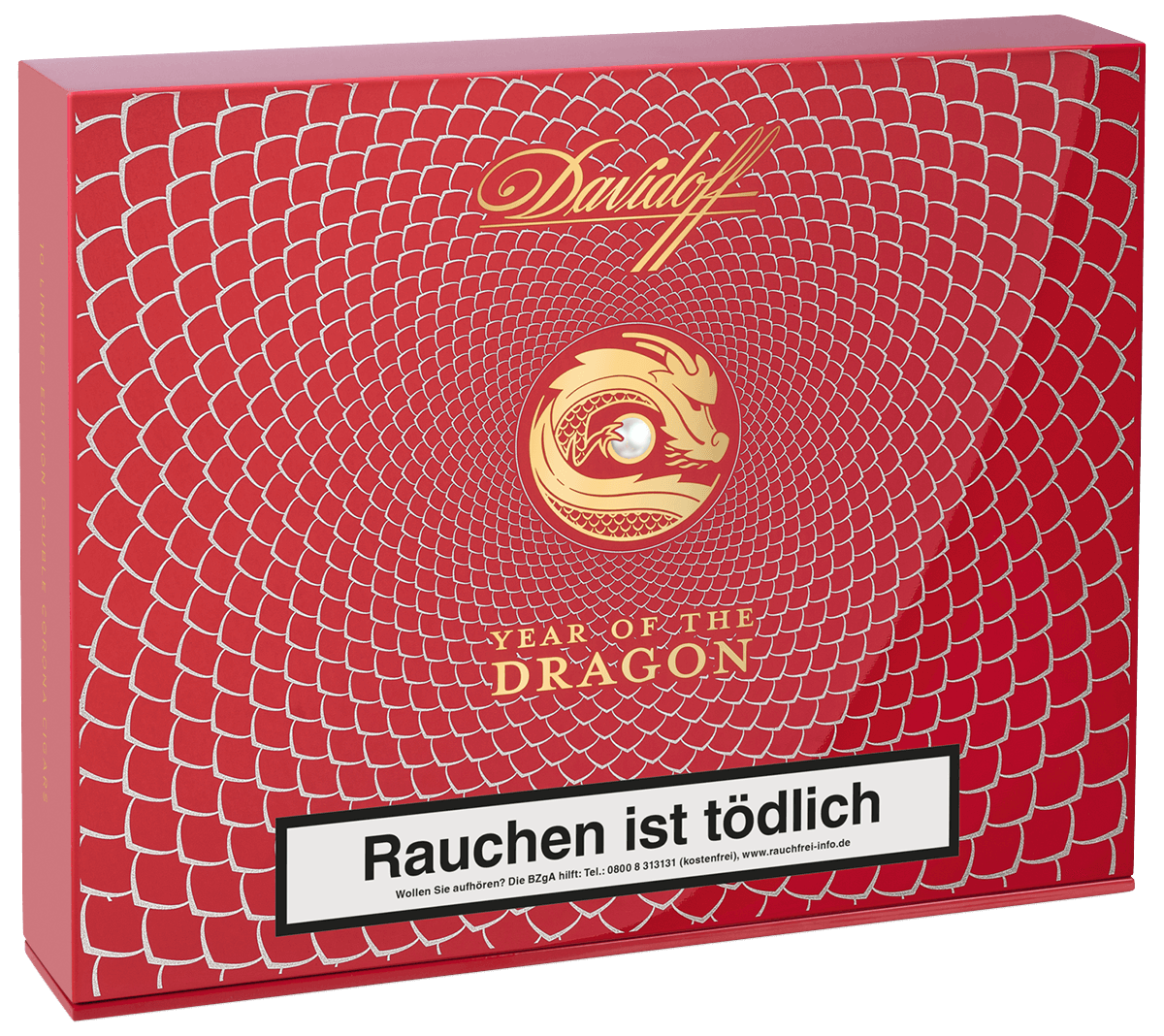 Davidoff Year of the Dragon 2024 - Kiste seitlich geschlossen
