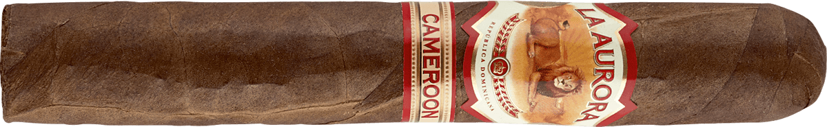 La Aurora 1903 Cameroon Robusto - Zigarre waagerecht