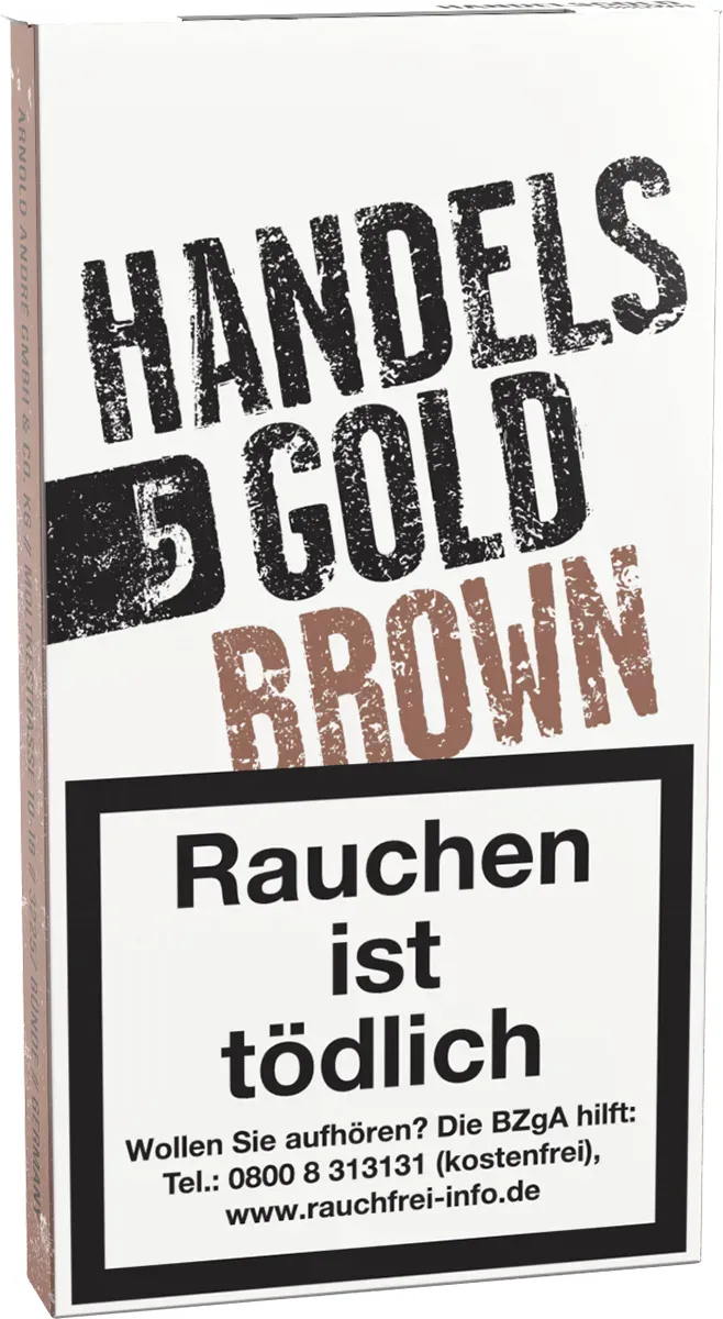 Handelsgold Brown Schachtel Seite
