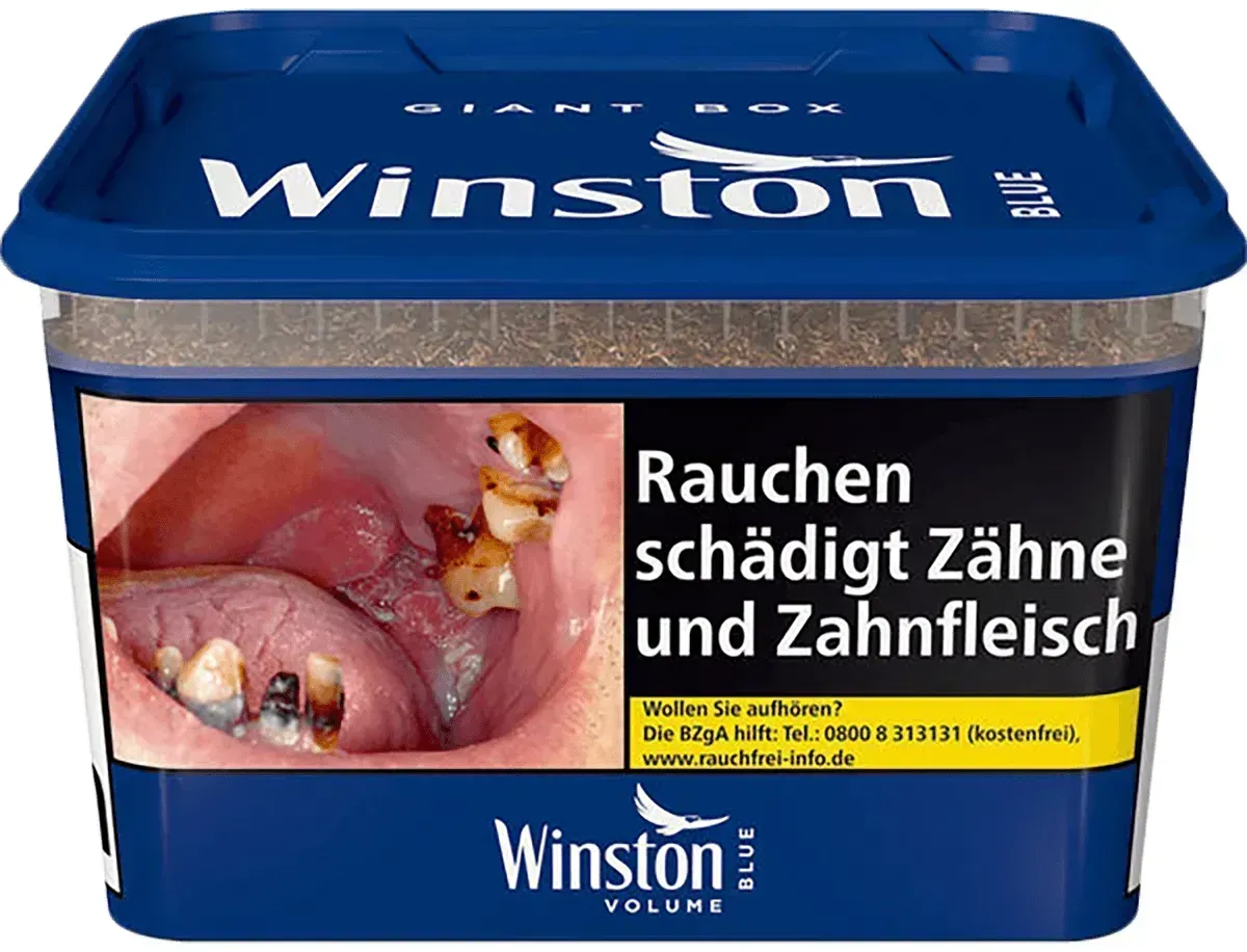 Winston Volume Blue Giant Box  von vorne