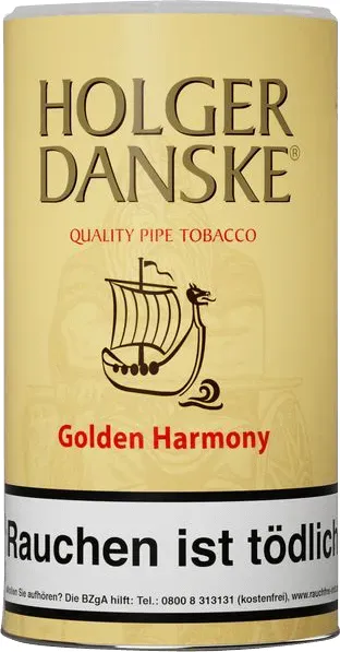 Holger Danske Golden Harmony Große Dose stehend von vorne