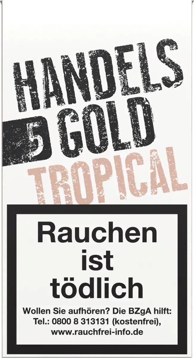 Handelgold Tropical Schachtel Vorderseite