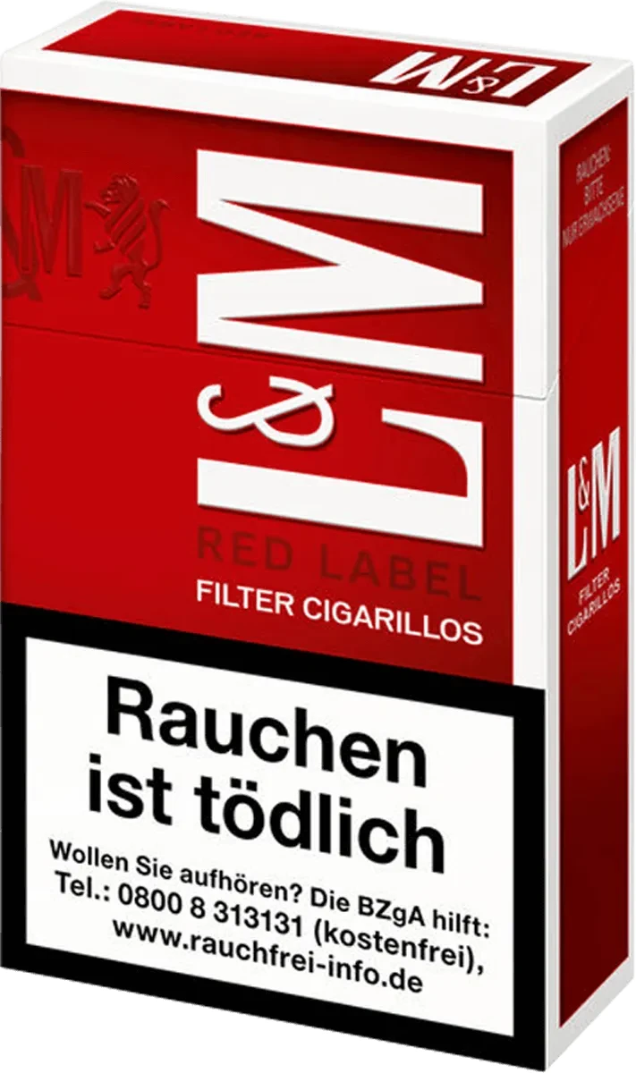 L&M Red Filter Cigarillos Vorderseite