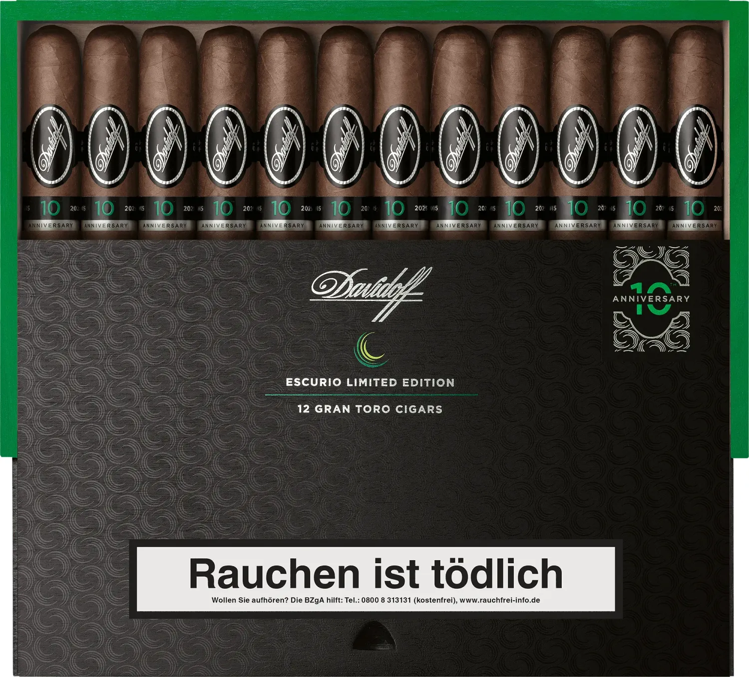 Davidoff Escurio Limited Edition Kiste offen