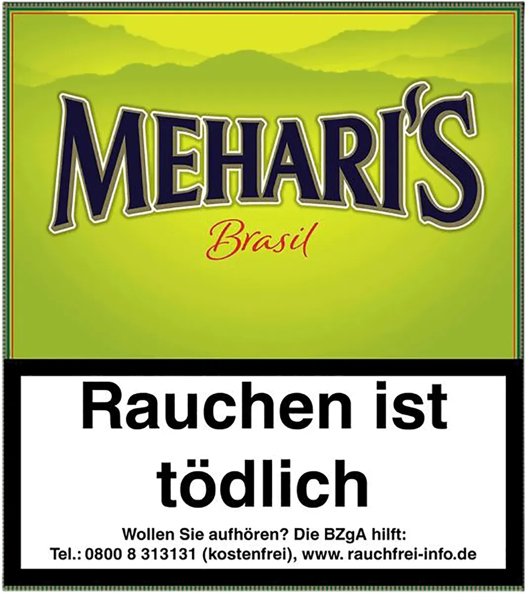 Meharis Brasil Schachtel Vorderseite
