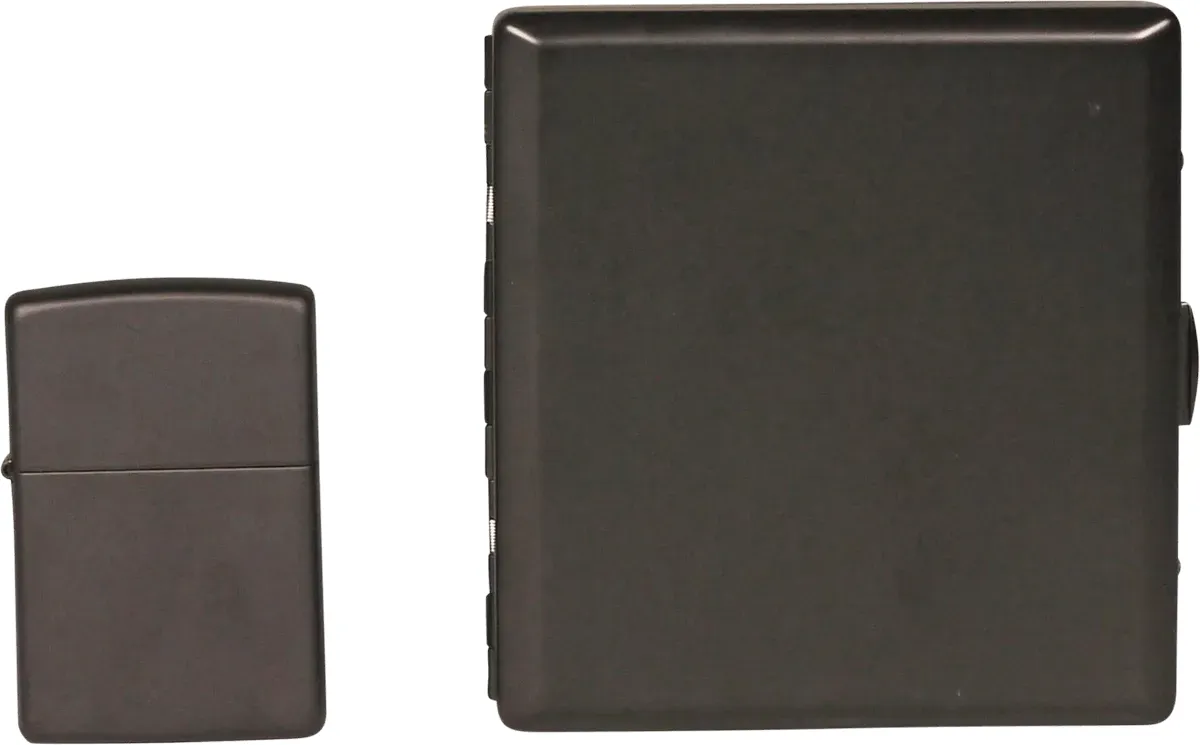 Zippo Feuerzeug und Etui