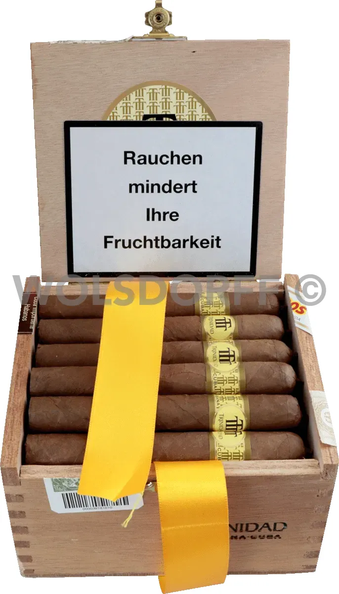 Trinidad Reyes Kiste offen