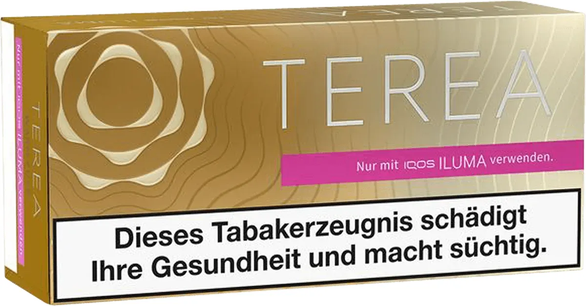 IQOS Terea Warm Fuse Gebinde Vorderseite von links