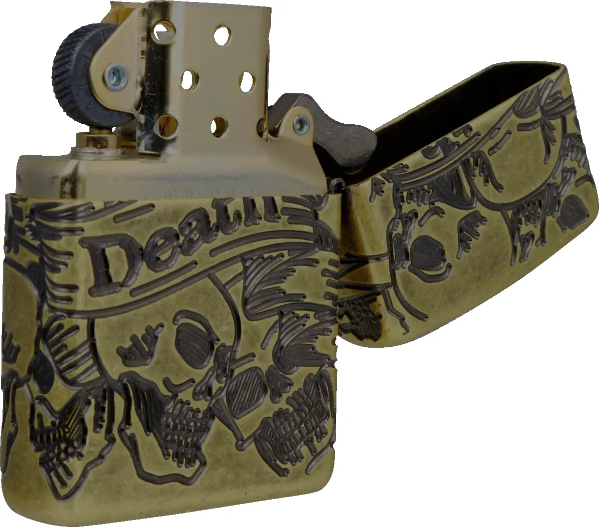 Zippo freedom Skull offen