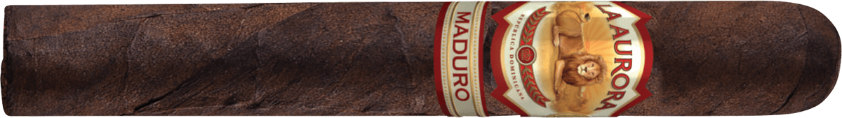 La Aurora 1985 Maduro Toro - Zigarre waagerecht