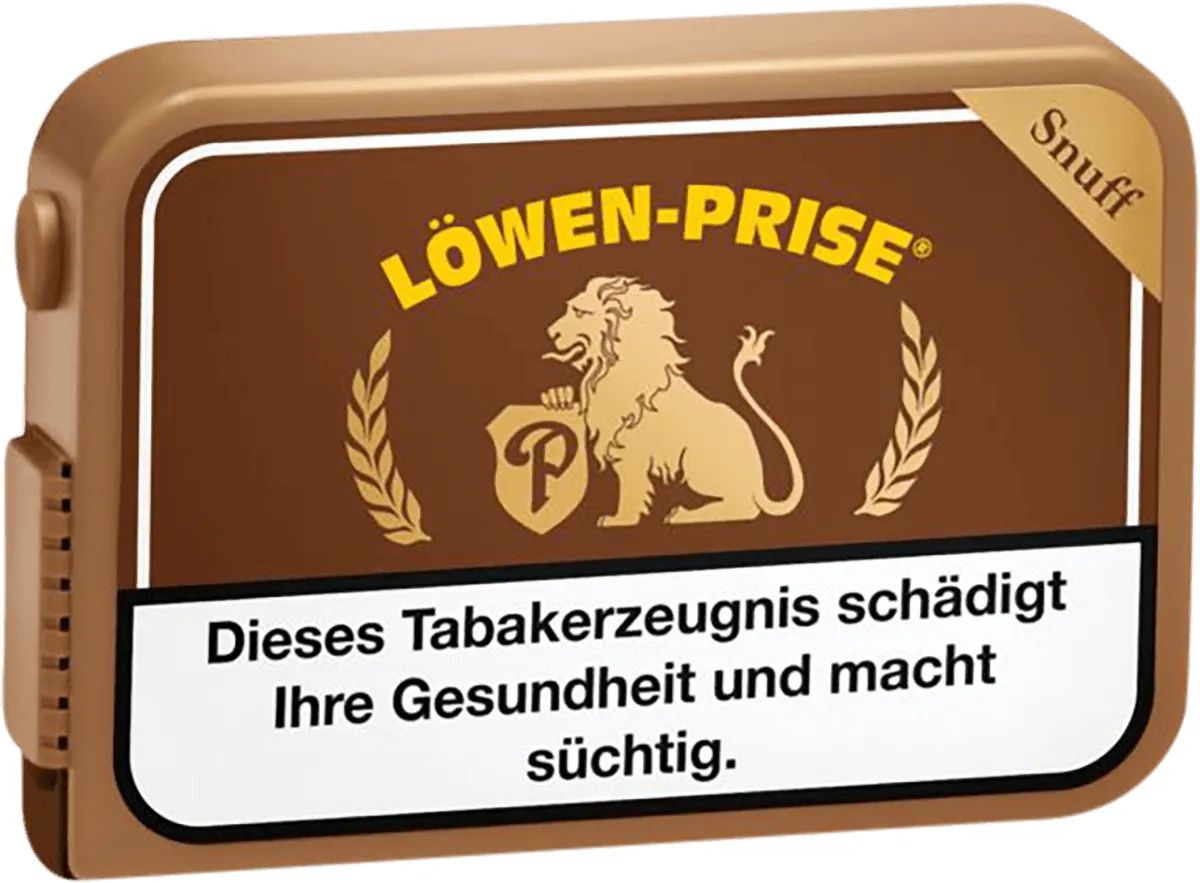 Loewenprise Dose Vorderseite