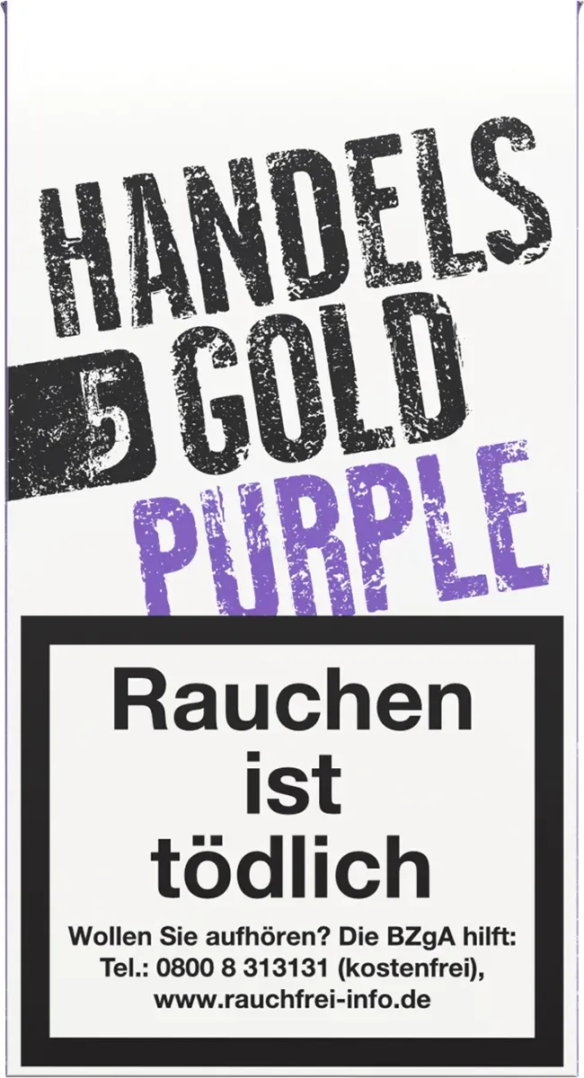 Handelsgold Purple Schachtel Vorderseite