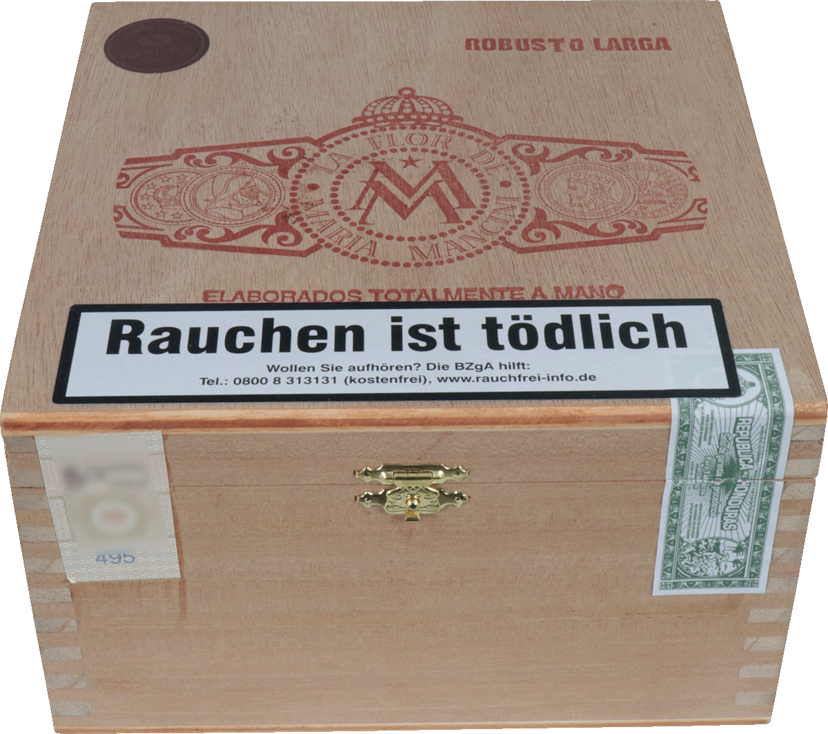 Maria Mancini Robusto Larga - Kiste vorne geschlossen